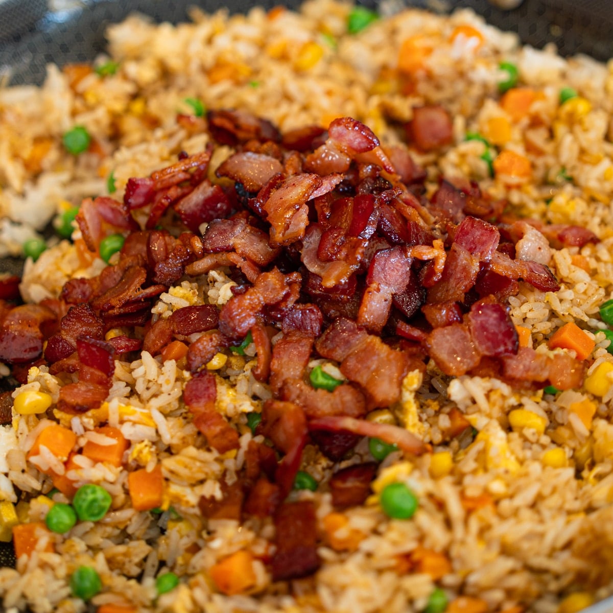 Bacon fried rice