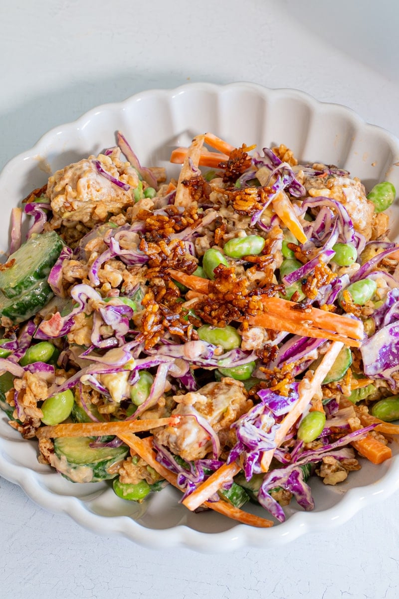 Bang bang chicken and rice