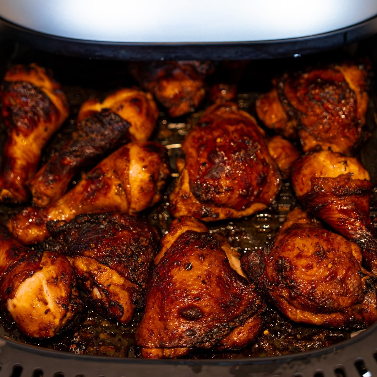Crispy chicken thighs air fryer