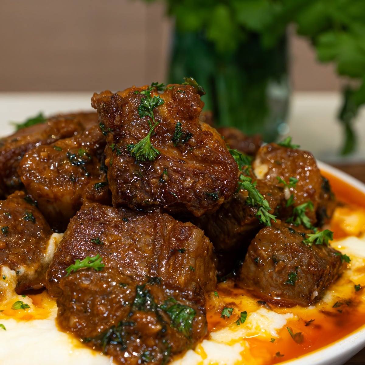 garlic butter steak bites