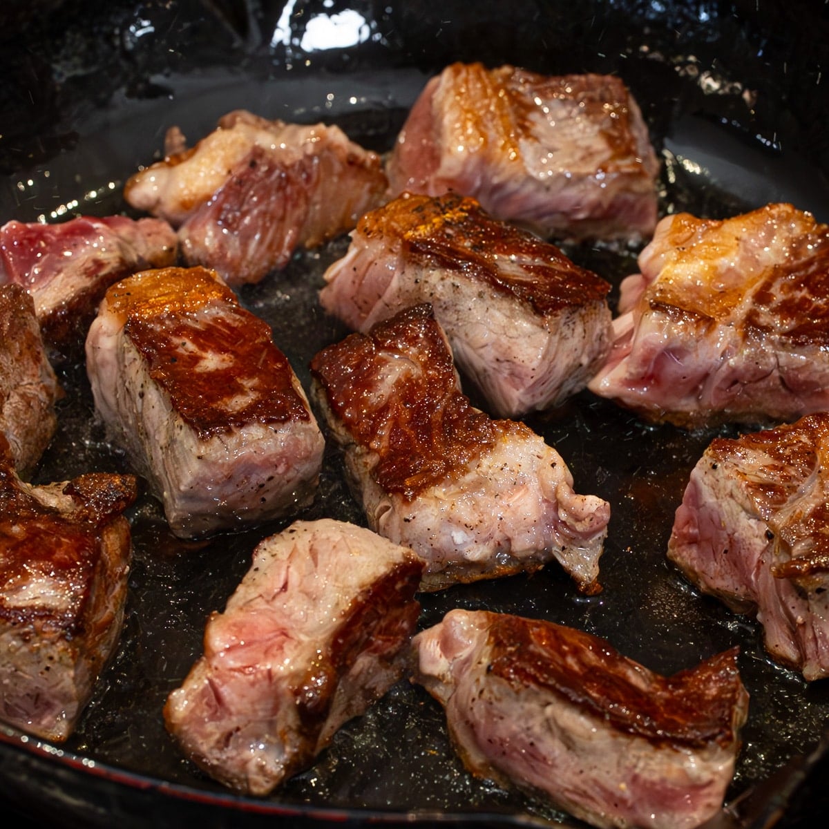steak bites garlic butter