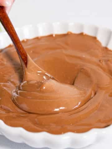 Chocolate egg pudding recipe