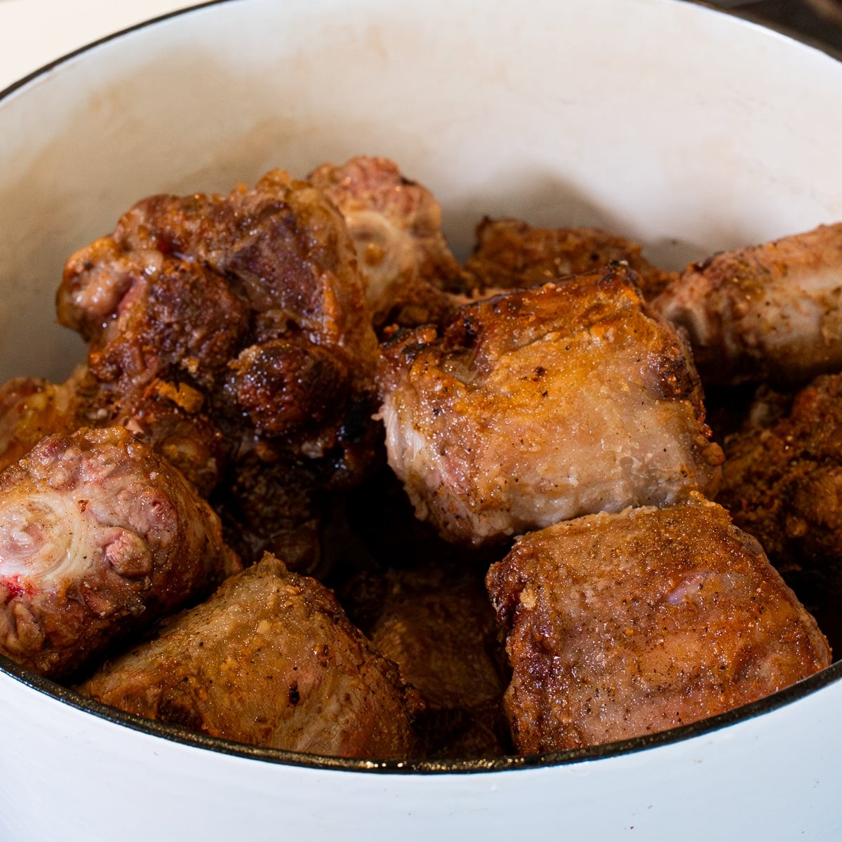 slow braised oxtail