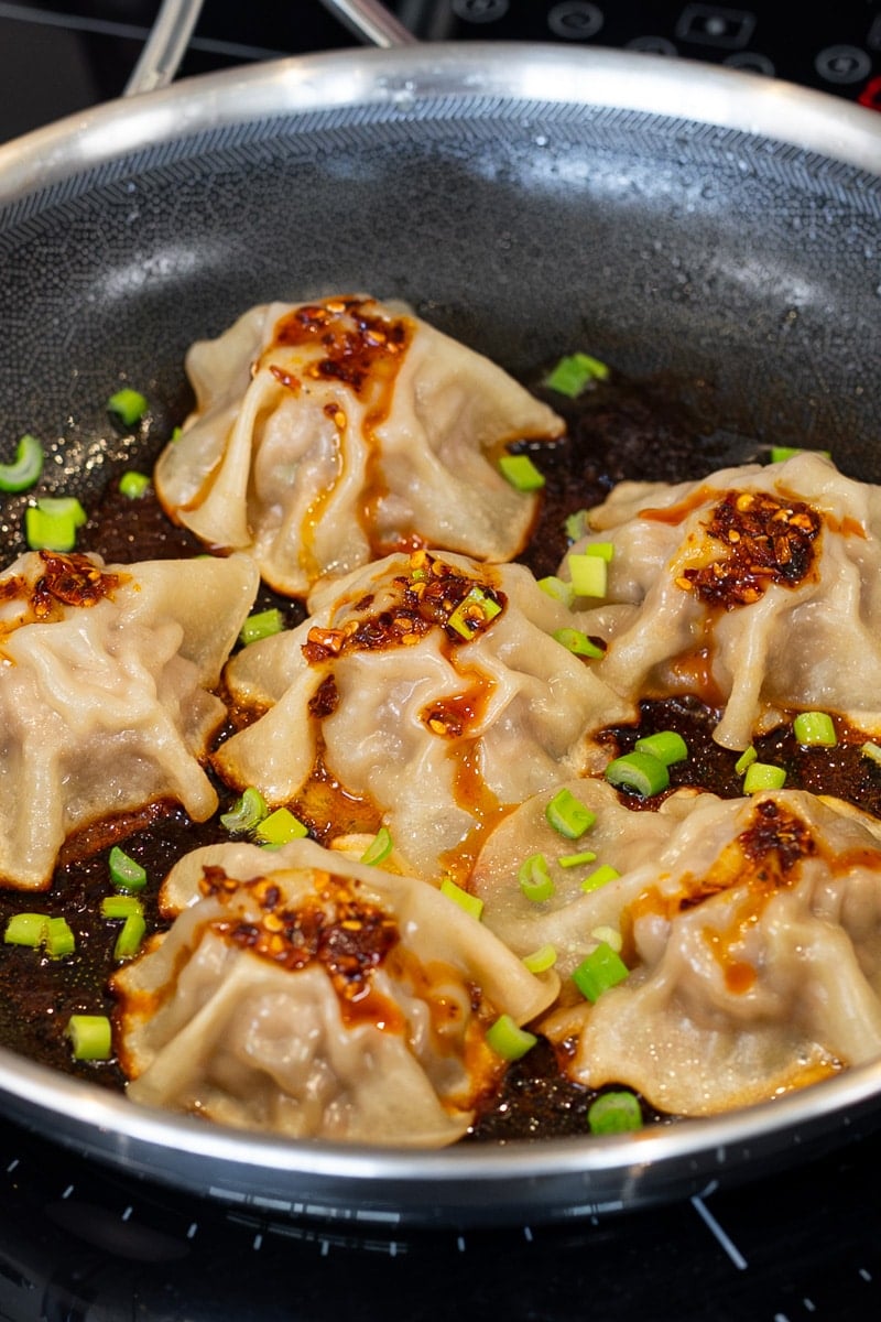 Dumpling in a pan