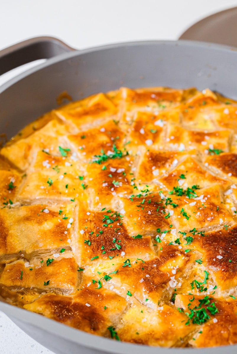 Simple recipes with puff pastry