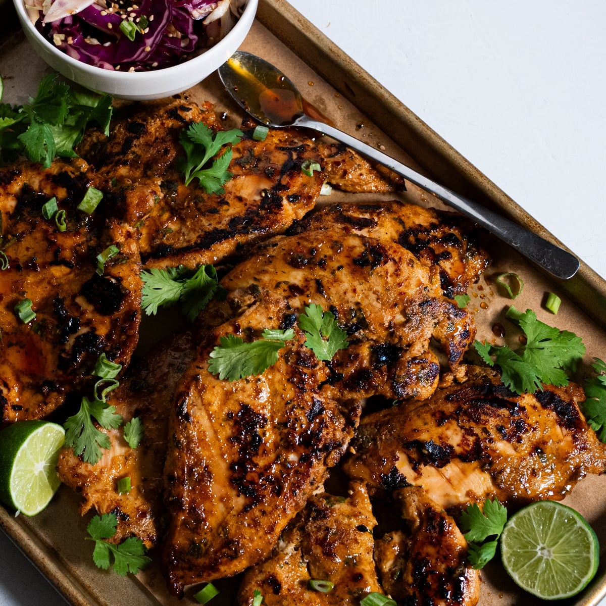 best hot honey cilantro lime chicken