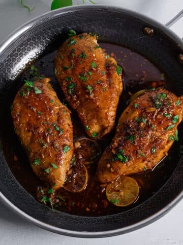 soy maple chicken