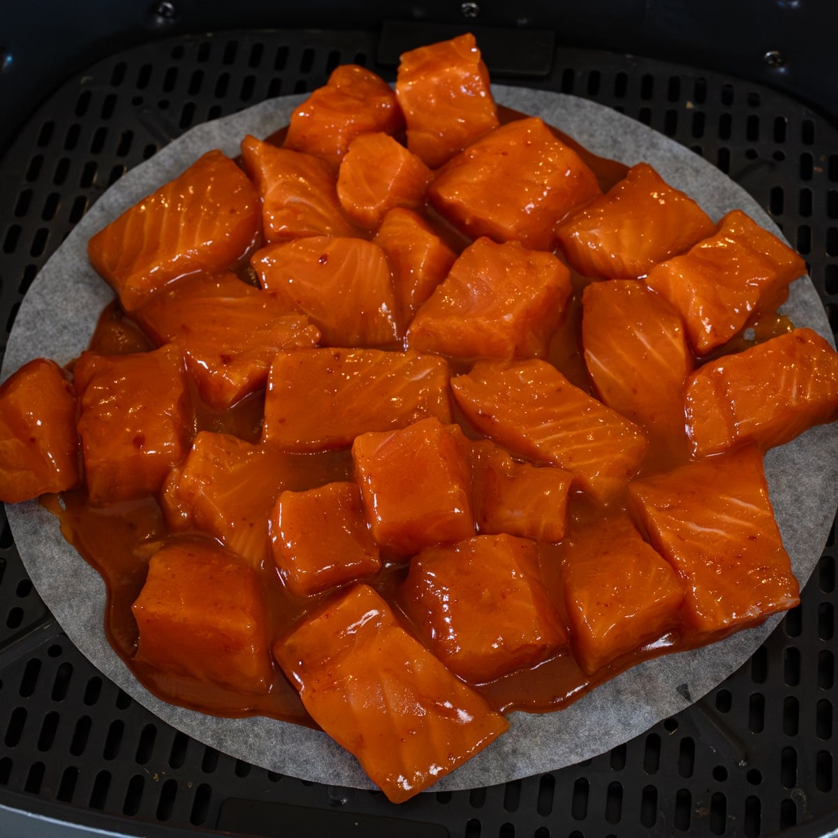 honey gochujang salmon