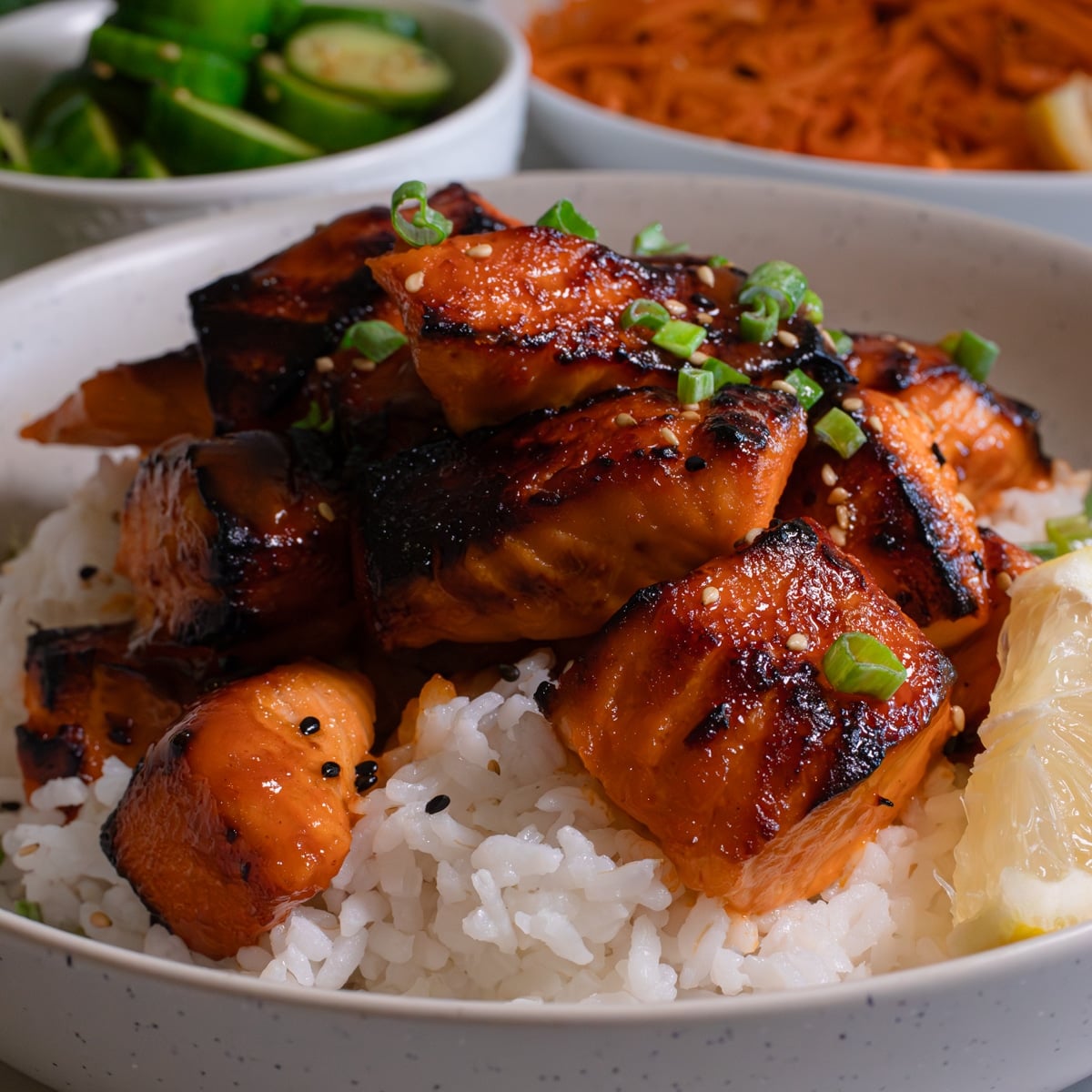 miso gochujang salmon