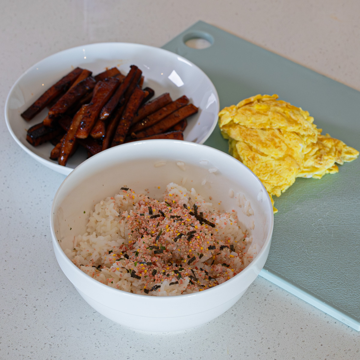 Spam musubi rice