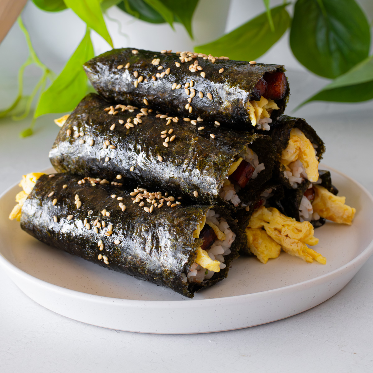 Spam rice musubi