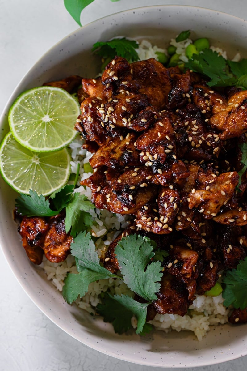 gochujang chicken rice