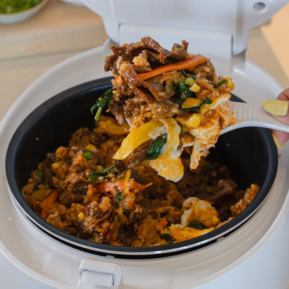 Beef bulgogi bibimbap