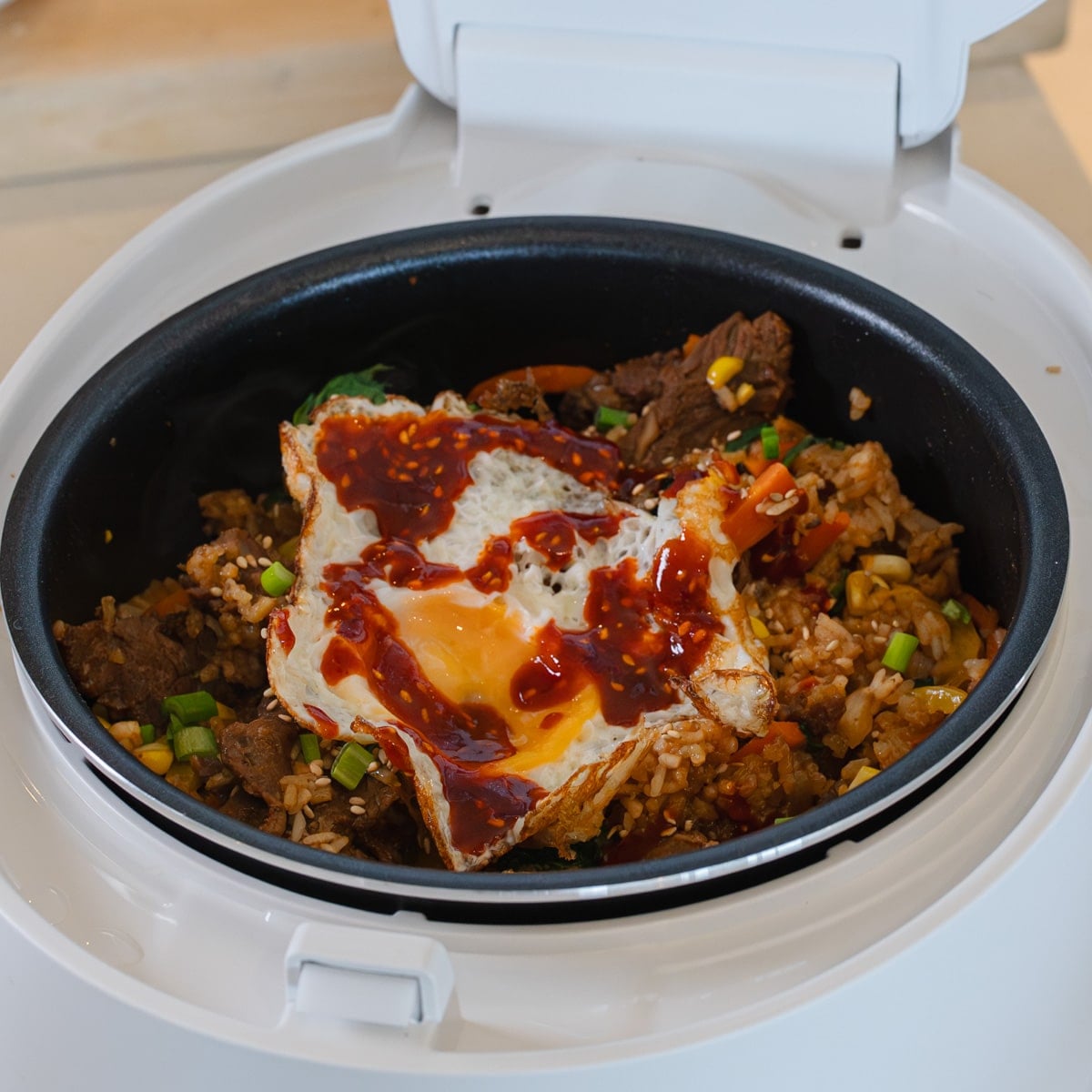 Bibimbap bulgogi beef