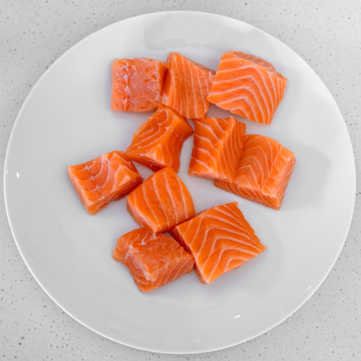 air fryer salmon bites