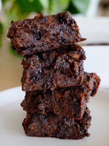easy sweet potato brownies