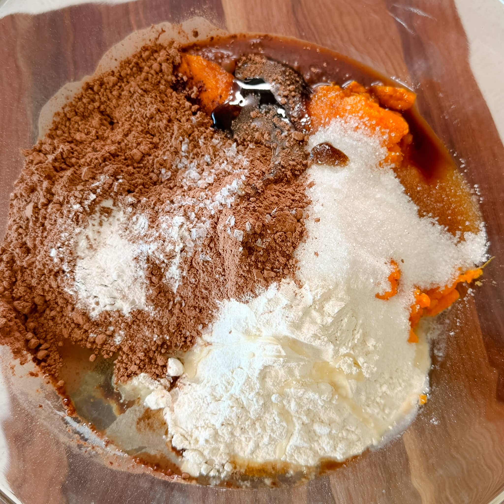 healthy sweet potato brownies