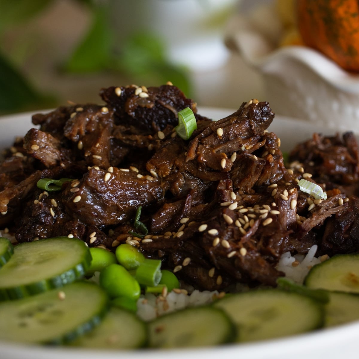 miso ginger beef chuck